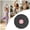 Pink, variant on Wobble Balance Board With Massage Points 360° Rotation Core Trainer For Yoga Fitness Home Gym Workouts(Purple-30Cm)