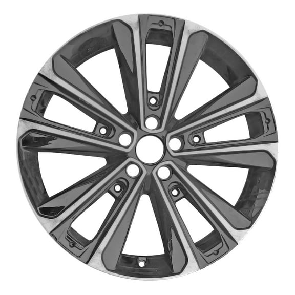 Remanufactured Machined and Painted Gloss Black Aluminum Wheel 20 x 7.5 fits 2023-2024 Subaru Solterra