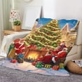 thumbnail image 4 of Christmas Throw Blanket Super Soft Flannel Fleece For Winter Warmth And Cozy Comfort Lightweight Yet Durable Ideal For Sofa Bed Decor And Indoor Outdoor Use Easy Care Gift, 4 of 7