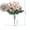 Pink, variant on Artificial Flowers for Outdoors Silk Flowers UV Resistant Faux Flowers for Outdoor Planters Realistic Spring Decor Artificial Dahlia Flowers for Front Door Porch Patio Balcony Yard