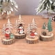 thumbnail image 2 of Regalo de Navidad 2023, decoración de escritorio de Navidad, árbol de Navidad de madera, regalos de Papá Noel, adornos, 2 of 4