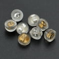 thumbnail image 7 of 40 Pieces Earring Safety Backs Hypoallergenic Stud Earring Stoppers Covered by Silicone,Gold & Silver, 7 of 7
