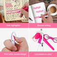 thumbnail image 4 of shiyou-7pcs Nurse Pen Set, Badge Reel Pen Include Retractable Ball Pen Permanent Marker Pen Highlighter LED Flashlight Nursing Keychain Clip Scissors Work Student Nurse Gifts Nurse Badge Accessories, 4 of 4