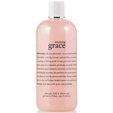 - Philosophy Amazing Grace Shampoo, Shower Gel & Bubble Bath, 16 Oz