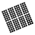 thumbnail image 4 of BRIGHTFUFU 8 Sheets Label Stickers For Containers Black PVC Removable Labeling Stickers, 4 of 7