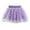 Purple, variant on Tutu Skirt for Girls Tulle Skirt Toddler Lace Cute Dance Party Wedding Skirts Summer Puffy Fluffy Mini Skirts