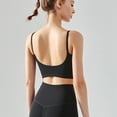 thumbnail image 2 of Sujetador deportivo transpirable para mujer, Top deportivo con realce, sujetador fijo con almohadilla para Yoga, ropa interior, Tops deportivos para correr, chaleco, ropa de gimnasio, 2 of 5