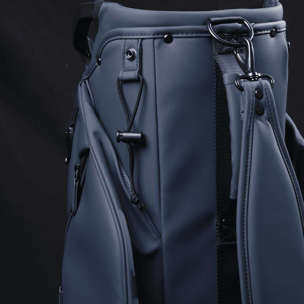 Aroli Golfish 14-Way Golf Cart Bag - Waterproof Synthetic Leather Golf Bag with Multiple Pockets, Durable Golf Club Bag for Men & Women, Available in Black, Blue, Gray
