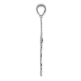 thumbnail image 2 of 14k White Gold Latin Cross Pendant, 2 of 3