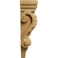 thumbnail image 3 of Ekena Millwork 3"W x 1 3/4"D x 6"H Extra Small Acanthus Pilaster Wood Corbel, Cherry, 3 of 4