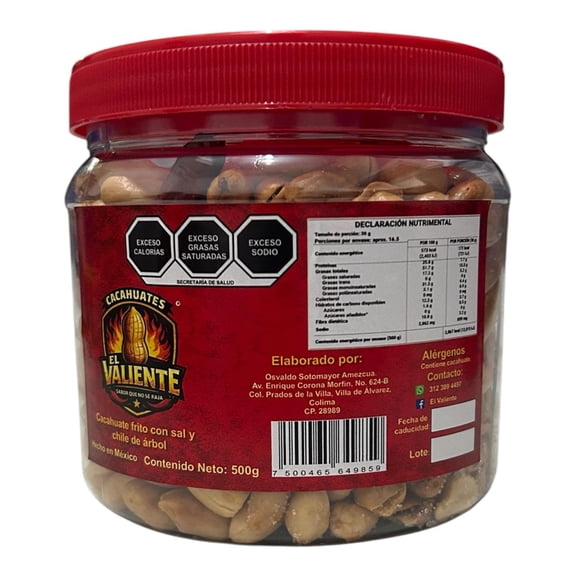 CACAHUATES EL VALIENTE