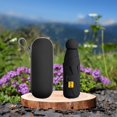 thumbnail image 6 of Travel Umbrella for Men Women, Umbrella for Sun Rain, Sun Protection Portable Rain Umbrellas, Compact Umbrella for Business, Trips Beach, Black with Case, 6 of 8
