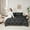 Black Grey, variant on Feelyou Western Gold Damask Twin Bedding Sets 7pcs, Boho Butterfly Animal Comforter Set