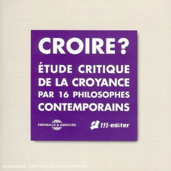 Croire (CD)