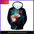 thumbnail image 2 of Glamour Hombres Retro Moda Anillo Punk Religioso Arcángel Alas Patrón Santo Anillo Niño Regalo JoyeríaPlata11 Deng Xun unisex, 2 of 2
