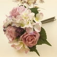 thumbnail image 2 of Ramo de Flores de de Rosas Artificiales para Novia, Boda, , Decoración, Elección Rosa claro Macarena Flor artificial, 2 of 7