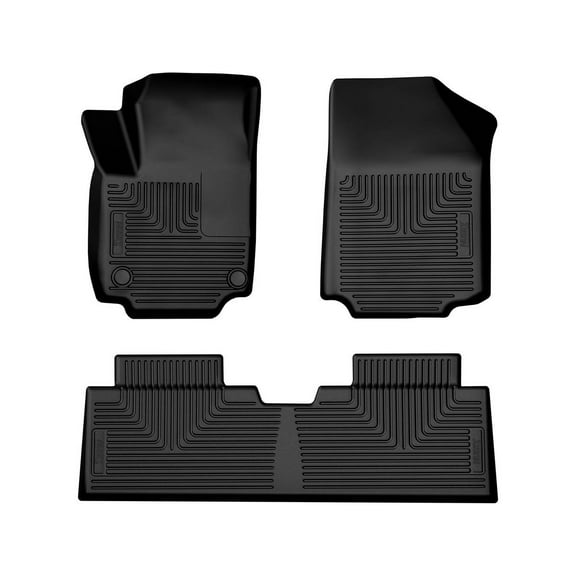 Husky Liners 99291 Weatherbeater Floor Mats Fit 2025 Chevy Equinox, GMC Terrain - Front/2nd Seat - Black