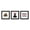 Black Framed Version, variant on Gallery PopsĀ® AC/DC - High Voltage Wall Art Bundle (3-Pack), Unframed Version, 12" x 12"