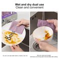 thumbnail image 4 of YAOMOBB Lint-Free Rag Super Absorbent Microfiber Cleaning Cloths Wet and Dry Use for Various Cleaning Needs, 4 of 7
