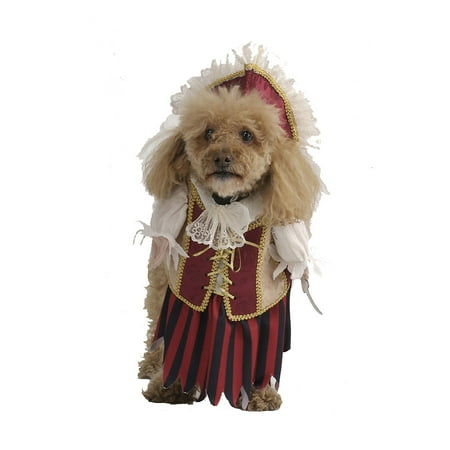 Pet Pirate Queen Costume Rubies 885915