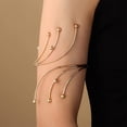 thumbnail image 5 of Open Cuffs Upper Arm Bracelet Stylish Coild Armband Arm Decorative Accessories, 5 of 16