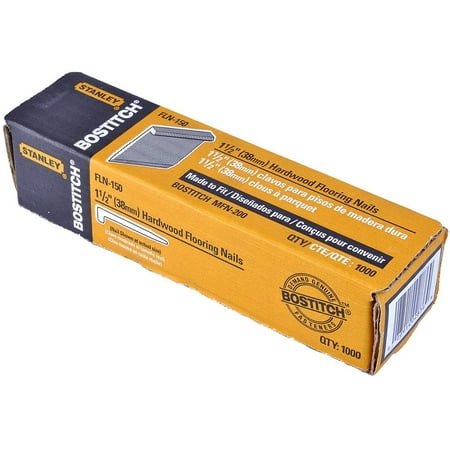 

BOSTITCH Flooring Nails L-Nail 1-1/2-Inch 1000-Pack FLN-150