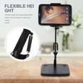 thumbnail image 6 of HORIALENCE 1Set Black Metal and ABS Phone Holder Stand for Vloggers and Live Streamers with Adjustable Angles, 6 of 8