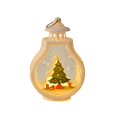 thumbnail image 1 of Farol navideño Decoración navideña Luz nocturna Iluminación navideña creativa Farol Arbol de Navidad, 1 of 9