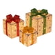 thumbnail image 1 of Cajas de regalo iluminadas navideñas de 3 piezas Cajas navideñas iluminadas con diferentes tamaños, 1 of 6