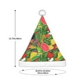 thumbnail image 3 of Cauagu Fruits Vegetables And Berries for Adult Christmas Hat,1-Pack Xmas Holiday Hat Santa Hat for Women & Men Festive Headwear Accessories Fit for Christmas/New Year/Party, 3 of 6