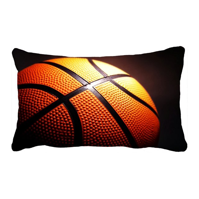 ABPHQTO Macro Baloncesto Funda de Almohada Funda de Almohada Protector de Almohada Cama 50x75 cm
