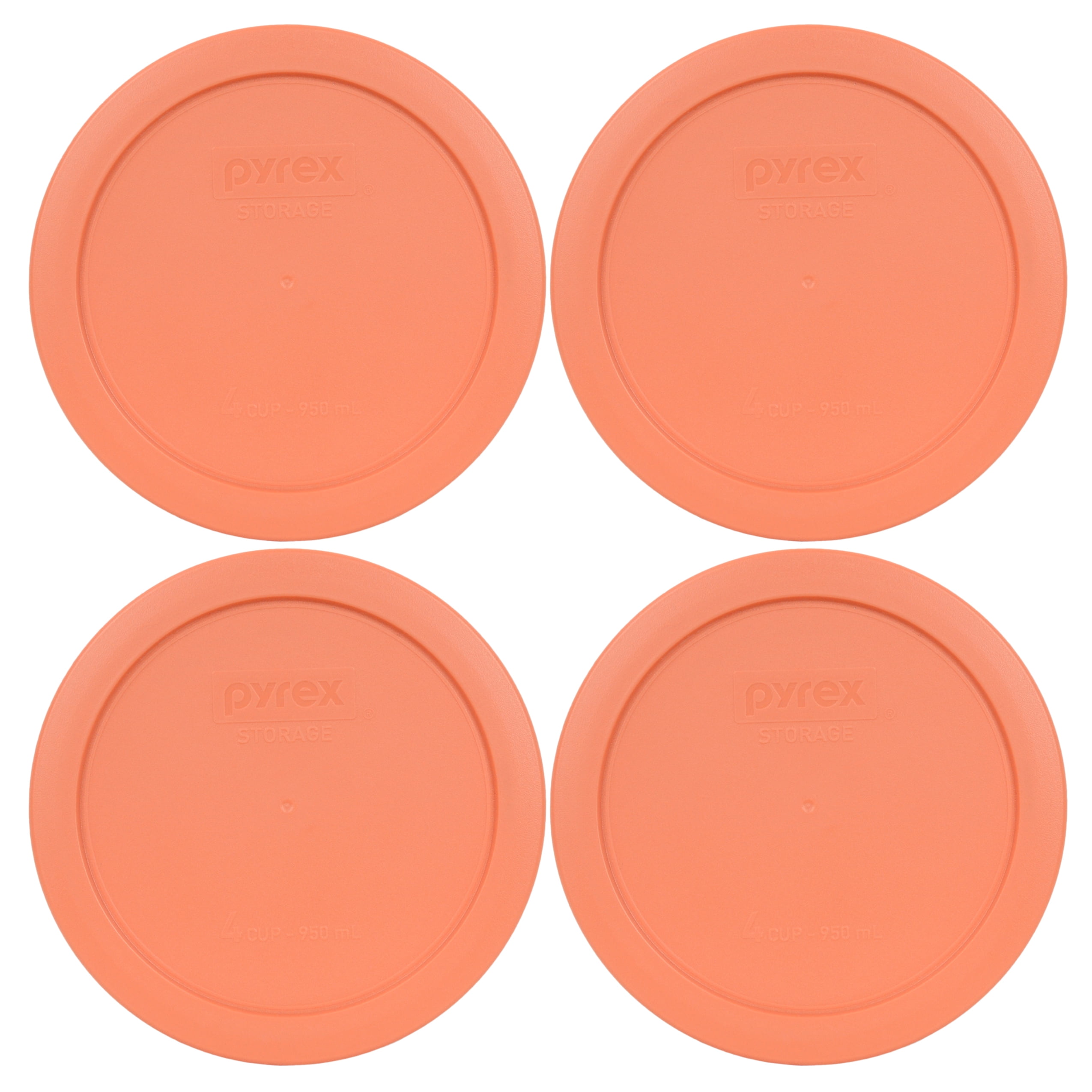 Pyrex Replacement Lid 7200-PC Tundra Light Blue Plastic Cover 2-Pack