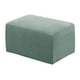 thumbnail image 1 of Funda de Reposapiés de Asiento Otomanas Taburete de Almacenamiento Silla Pequeña Accesorios Suaves , , 83 hasta 116cm 16Verde L Macarena Funda de puf otomana, 1 of 8