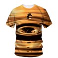 thumbnail image 1 of Nouveaux T-Shirts Graphiques Goutte d'Eau pour Hommes Tendance Décontractée style Simple Imprimé Col Rond Manches Courtes, 1 of 5