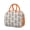 Orange-4, variant on Tropical Pineapple Print Lunch Bag – Summer Vibes Fruit Pattern, Reusable Insulated Cooler Tote