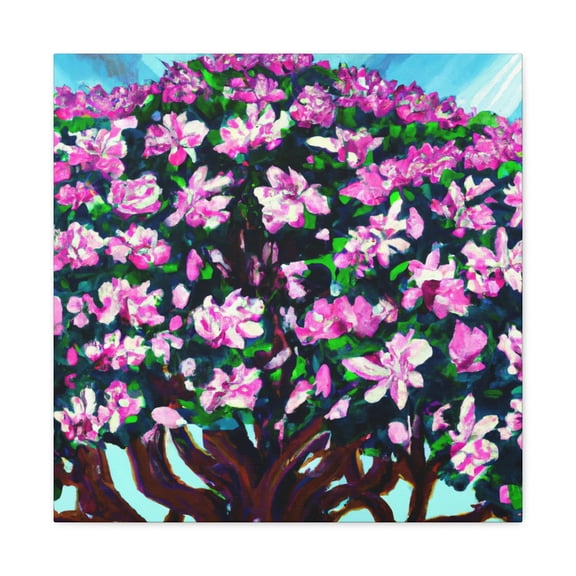 Magnolia Tree in Bloom - Canvas