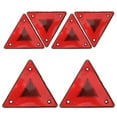 thumbnail image 4 of HLONK6 Pcs Car Triangle Warning Sign Reflectors Emergency Roadside Kit for Red, 4 of 8