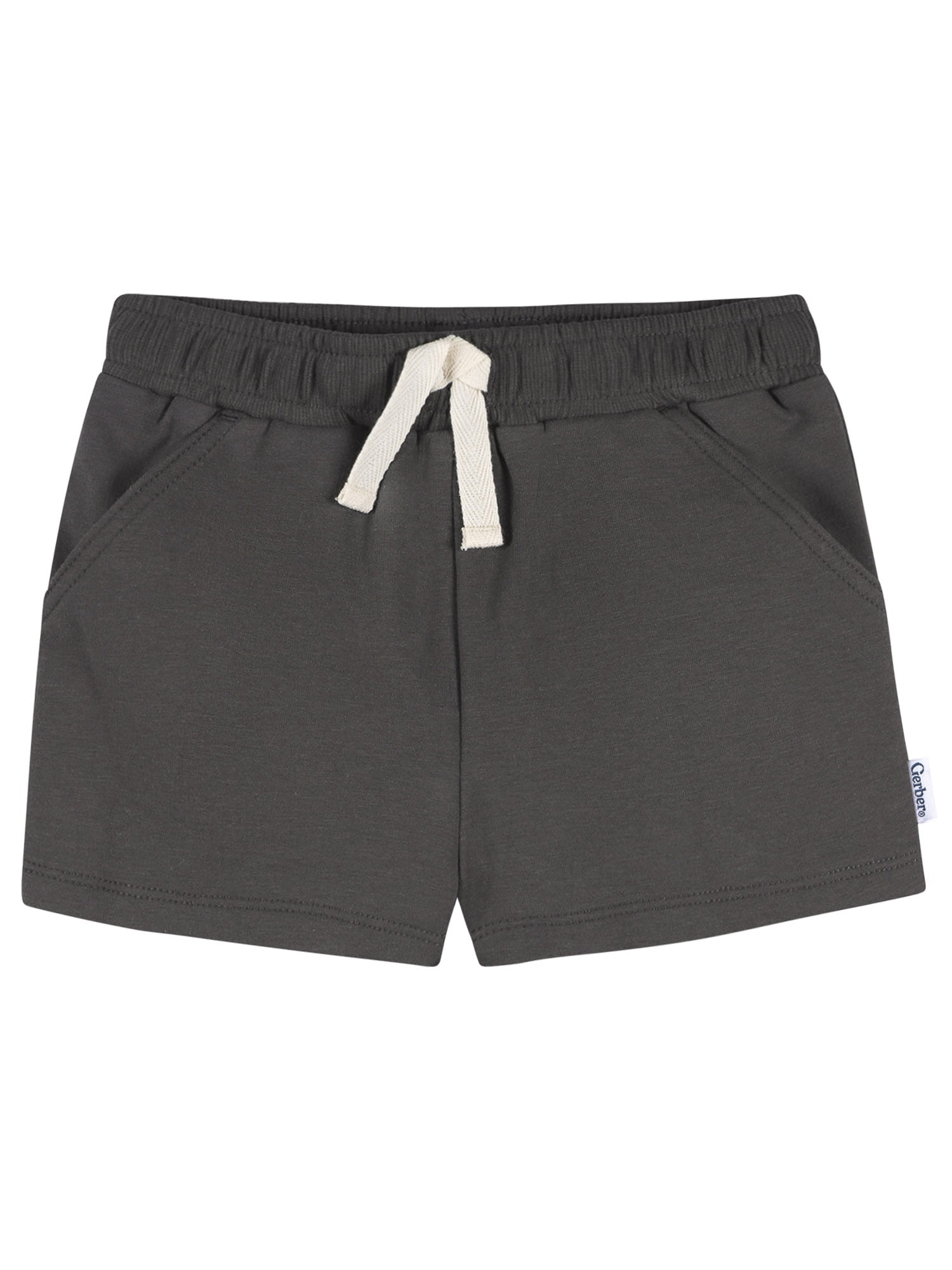 Gerber Baby and Toddler Girl Knit Shorts, 3-Pack, Sizes 0/3 Months - 5T