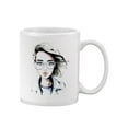 thumbnail image 2 of Woman With Hair In The Wind Mug - Image by Shutterstock, 2 of 4