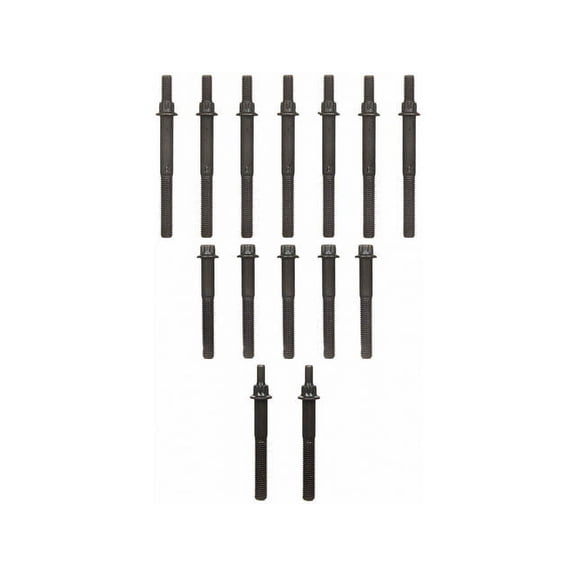 Head Bolt Set - Compatible with 1996 - 2004 Jeep Grand Cherokee 4.0L 6-Cylinder 1997 1998 1999 2000 2001 2002 2003