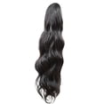 thumbnail image 2 of Extensión de cola de caballo de 24 pulgadas con garra, cola larga, rizada y ondulada, extensión de cabello con clip suave natural, postizo sintético para mujeres, las bandas, 2 of 2