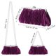 thumbnail image 2 of GAXIRE Clutch De Satén Plegado En Morado Para Eventos Con Correa De Removible, 2 of 8