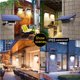 thumbnail image 4 of Moyic Lámparas solares con cable Lámpara colgante encantadora para exteriores Luces decorativas de jardín de doble cabeza Patio Garajes Patios Iluminación y accesorios luz calida Moyic HA044782-02, 4 of 6