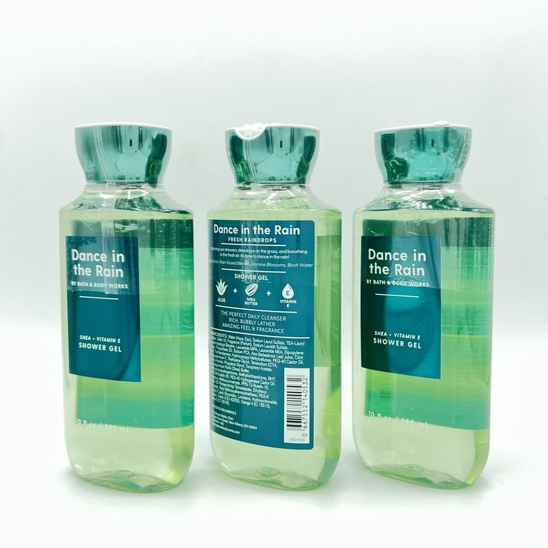 Bath Body Works DANCING WATERS Shower Gel, 10 fl. oz/295 mL, NEW, x 3