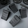 thumbnail image 3 of Minkissy 4 Pcs Coussinets de Roue Robustes Noirs PP pour Traction, Usage Domestique, 3 of 6