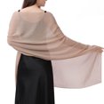 thumbnail image 5 of Plcasen Shawls Wraps For Women,Evening Dress Chiffon Cape Scarf For Wedding formal Summer Sun Protection, 5 of 5