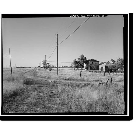 Historic Print, Hudson-Cippa-Wolf Ranch, Sorento Road, Sacramento, Sacramento County, CA - 5, 18" x 24"