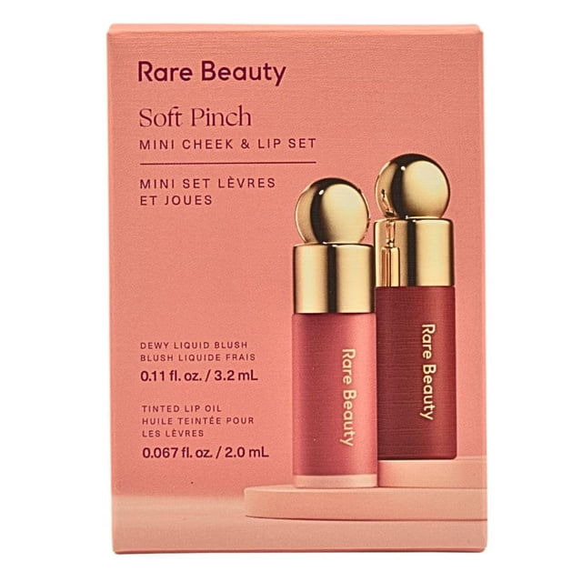 Set de Maquillaje Rare Beauty Soft Pinch Mini Rubor Líquido y Aceite Tinte para Labios