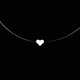 thumbnail image 1 of Collar de cristal brillante para mujer, colgante de circón transparente, línea de pesca Invisible, joyería de clavícula, Gargantilla, 1 of 4