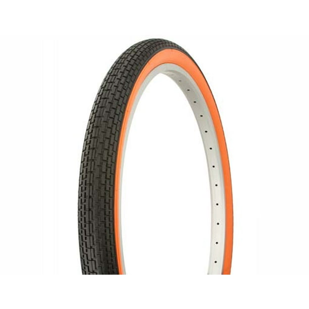 Tire Duro 26" x 2.125" Black/Orange Side Wall HF120A. Bicycle tire